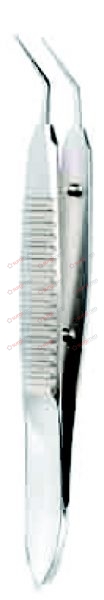 MOD. BONN Delicate Tissue Forceps 7 cm, 2¾“ with tying platform teeth 0.12 mm