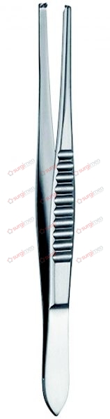 MOD. USA Tissue Forceps Standard patterns 18 cm 7“ 1x2 teeth