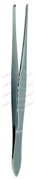 MOD. USA Tissue Forceps narrow pattern 14,5 cm 5¾“ 1x2 teeth