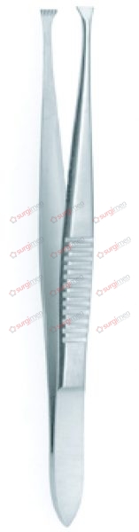 GRAEFE Tissue Forceps 11 cm, 4⅜“ 5x6 teeth