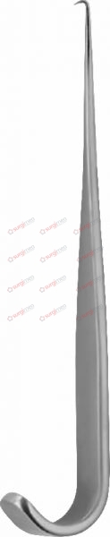 JACKSON Trachea retractor, 14 cm, 5½“ sharp