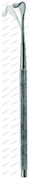 KIRKLIN Vein retractors , malleable 13,5 cm, 5¼“ 8 x 5 mm