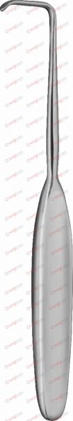 LAHEY Goitre retractor 20 cm, 8“ 25 x 6 mm
