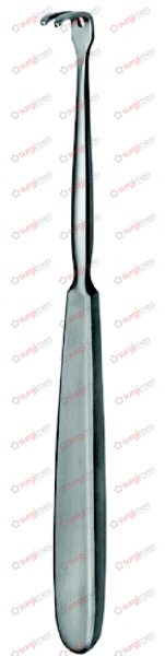 KLAPP Tendon sheath retractor 17,5 cm, 7“ 12 x 6 mm