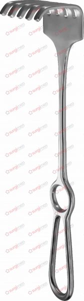 ISRAEL Retractors 24,5 cm, 9¾“ 40 x 40 mm