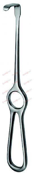KOCHER-LANGENBECK Retractors 21,5 cm, 8½“ 70 x 14 mm