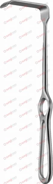 KOCHER Retractors 23 cm, 9“ 60 x 25 mm
