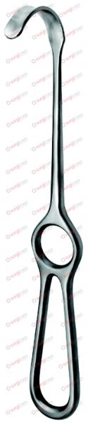 KOCHER Retractors 22,5 cm, 9“ 40 x 10 mm