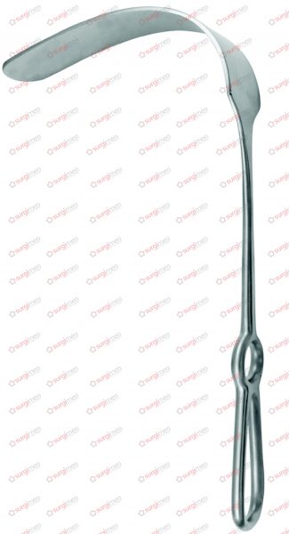 KELLY Retractors for Deep Surgery 27,5 cm, 10¾“ 190 x 57 mm