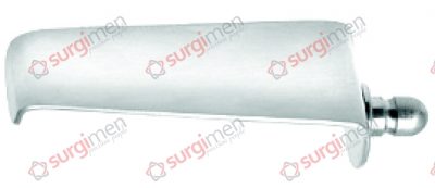 CLOWARD Lateral valve, blunt, 40 x 15 - 23 mm