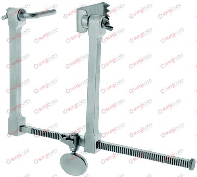 SCOVILLE Self-retaining retractor, 120 mm complete set