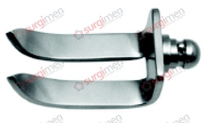 CASPAR Lateral valves with ball snap closure, for self-retaining retractor, 37 x 22 mm