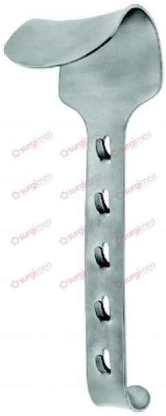 KIRSCHNER Abdominal retractor, Valves 80 x 90 mm