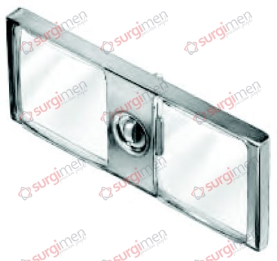 Spare parts Twinlenses for BERGER binocular head magnifiers Magnification 1,5 , Working distance (mm = diopters) 220 mm = 4 dioptr.