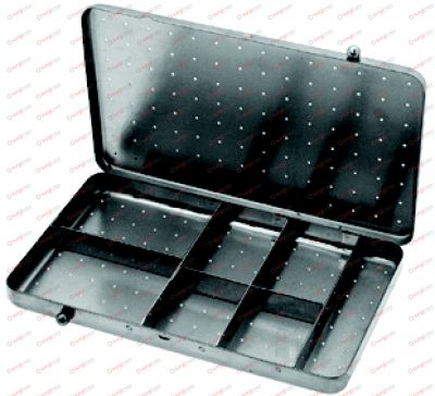 SAUERBRUCH Needle Sterilizing Boxes 210 x 125 x 17 mm