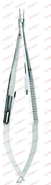 MICRO-CASTROVIEJO Needle Holderswith smooth jaws / with catch 14 cm, 5½“