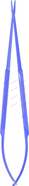 Micro Needle Holders made of TITANIUM, with specially coated jaws / without catch 21 cm, 8¼“