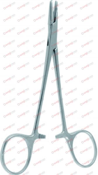 NEIVERT Needle Holders smooth jaws, with special groove 12,5 cm, 5“