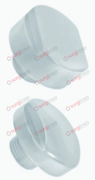 pair of plastic disks