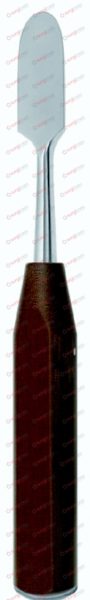 Raspatories with handle from artificial wood 20 mm 20,5 cm, 8“
