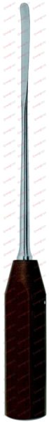 WAGNER Raspatories with handle from artificial wood Can be autoclaved at 3 bar overpressure (143°C) 17 mm 33 cm, 13“