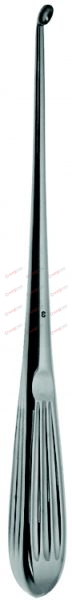BRUNS Bone Curettes Fig. 0 22,5 cm, 9“