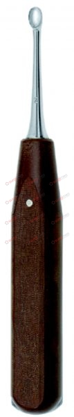 VOLKMANN Bone curettes with handle from artificial wood Fig. 1 17,5 cm, 7“
