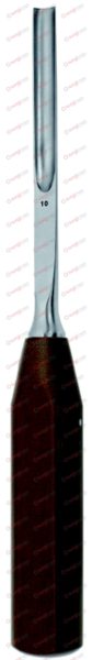 Spongiosa gouges Can be autoclaved at 3 bar overpressure (143°C) 10 mm 25 cm, 10“