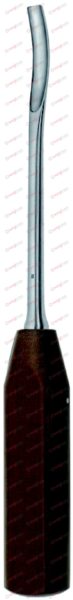 COBB Spinal gouge, light curved Can be autoclaved at 3 bar overpressure (143°C) 8 mm 27,5 cm, 10¾“