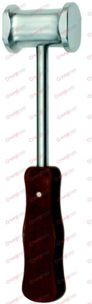 Mallets with handle from artificial wood ø 40 mm 740 g 24 cm, 9½“