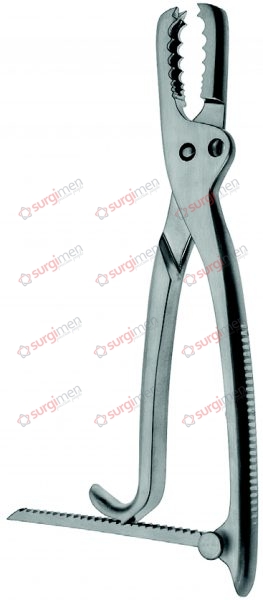 FARABEUF-LAMBOTTE Bone Holding Forceps adjustable 25,5 cm, 10“