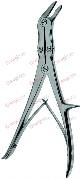 ECHLIN Bone Rongeurs laterally curved 23 cm, 9“