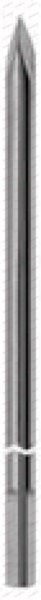 STEINMANN Pins with trocar point and triangular shaft, material used for implants: stainless steel acc. to DIN 17448 ø 4 mmx 160 mm