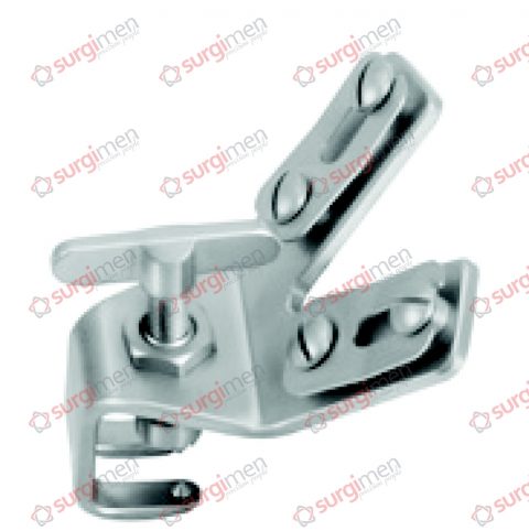 LEYLA Fixation base for 2 flexible arms 24-750-01, for skull mounting