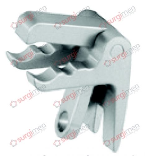 LEYLA Support for brain spatulas with round shaft up to 5.5 mm diam., fixation to flexible arm 24-750-01