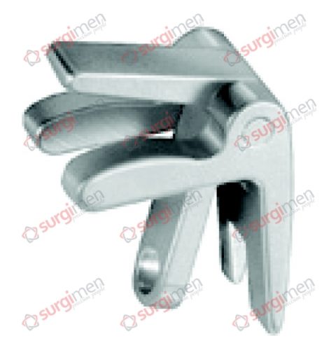 LEYLA Support for flat brain spatulas, fixation to flexible arm 24-750-01