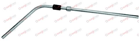 LEYLA Holding rod for fixation in ball and socket joint 24-760-01 and to take coupling heads 24-760-03/ 24-760-05