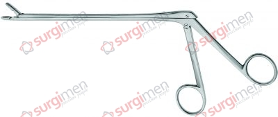 Laminectomy Rongeurs curved down  Size of jaw 4 x 10 mm Length of shaft 150 mm