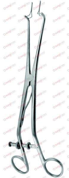 KOGAN Endospeculum for cervix and urethra, with scale-ratchet and fixing screws 5 mm 24 cm, 9½“