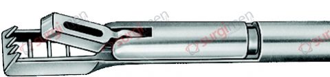 KEVOURKIAN-YOUNGE Cervical Biopsy and Specimen Forceps Complete instrument Tip with tube straight 230 mm