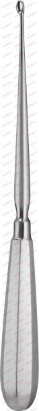 SIMON Uterine scoops, sharp / rigid 8,5 mm 25 cm, 10“