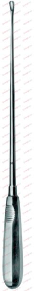 RECAMIER Uterine Curettes blunt, rigid Fig.8 16,0 mm