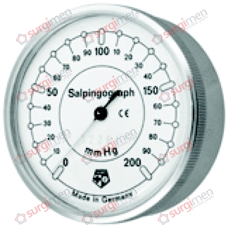 Manometer with luminous dial