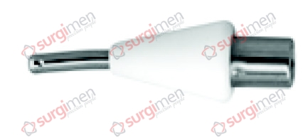 Interchangeable occlusive nozzle, small