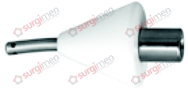 Interchangeable occlusive nozzle, large