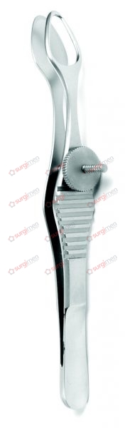 LORDAN Chalazion forceps 9 cm, 3½“