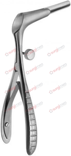 KILLIAN-STRUYCKEN Nasal Specula with aseptic joint (dismountable) and right blade shortened 14 cm, 5½“