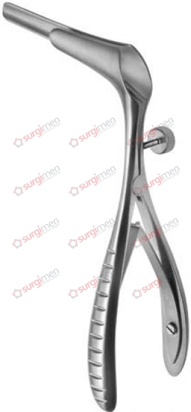 KILLIAN-STRUYCKEN Nasal Specula with aseptic joint (dismountable) and right blade shortened 14 cm, 5½“