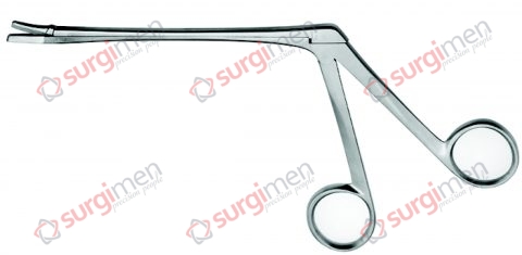 GRUENWALD  Nasal Cutting Forceps  through cutting, upwards curved 3,0 mm