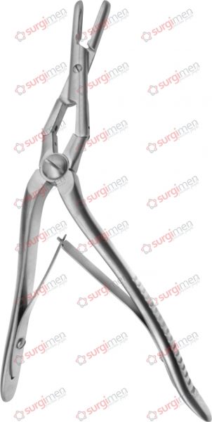 JANSEN Septum forceps, spoon shaped jaws 19,5 cm, 7¾“